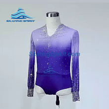 Load image into Gallery viewer, Boys/Men Figure Skating Clothes, Matching Pants Optional #M016