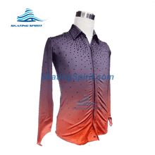 Load image into Gallery viewer, Boys/Men Figure Skating Clothes, Matching Pants Optional #M019