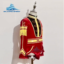 Load image into Gallery viewer, Boys/Men Figure Skating Clothes, Matching Pants Optional #M022