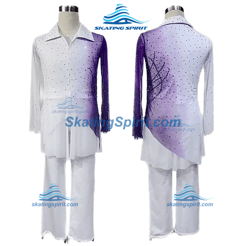 Boys/Men Figure Skating Clothes with Matching Pants #M024