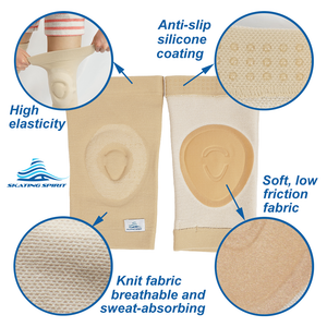 Gel Knee Pads (1 Pair) - Cushion and Support Your Knee Cap