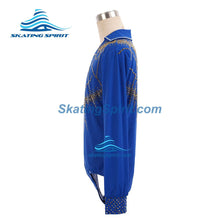 Load image into Gallery viewer, Boys/Men Figure Skating Clothes, Matching Pants Optional #M002