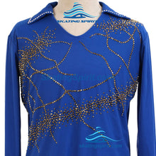 Load image into Gallery viewer, Boys/Men Figure Skating Clothes, Matching Pants Optional #M002