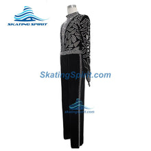 Load image into Gallery viewer, Boys/Men Figure Skating Clothes with Matching Pants #M014