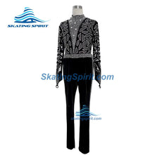 Load image into Gallery viewer, Boys/Men Figure Skating Clothes with Matching Pants #M014