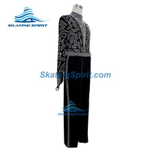 Load image into Gallery viewer, Boys/Men Figure Skating Clothes with Matching Pants #M014