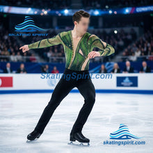 Load image into Gallery viewer, Boys/Men Figure Skating Clothes, Matching Pants Optional #M042
