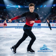 Load image into Gallery viewer, Boys/Men Figure Skating Clothes, Matching Pants Optional #M043