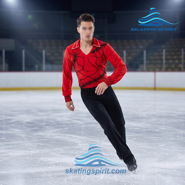 Boys/Men Figure Skating Clothes with Matching Pants #M045