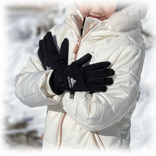 Gel Padded Thermal Gloves with Wrist Straps