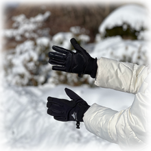 Load image into Gallery viewer, Gel Padded Thermal Gloves with Wrist Straps