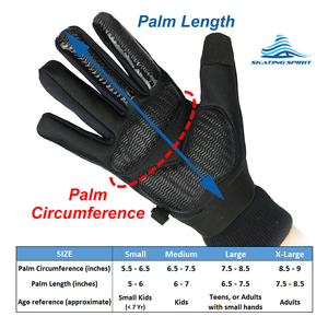 Gel Padded Thermal Gloves with Wrist Straps