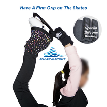 Load image into Gallery viewer, Padded Ice Skating Gloves - Keep Hands Dry, Warm, and Protected
