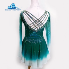 Load image into Gallery viewer, Figure Skating Dress #SD005