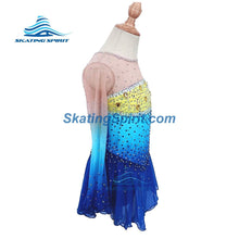 Load image into Gallery viewer, Figure Skating Dress #SD019