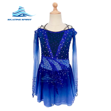 Load image into Gallery viewer, Figure Skating Dress #SD052