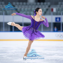 Load image into Gallery viewer, Figure Skating Dress #SD052