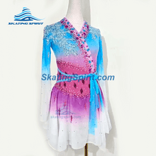 Load image into Gallery viewer, Figure Skating Dress #SD068