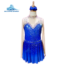 Load image into Gallery viewer, Figure Skating Dress #SD095