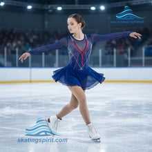 Load image into Gallery viewer, Figure Skating Dress #SD180
