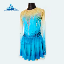 Load image into Gallery viewer, Figure Skating Dress #SD206