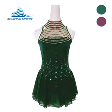 Load image into Gallery viewer, Figure Skating Dress #SD216