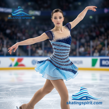 Load image into Gallery viewer, Figure Skating Dress #SD250