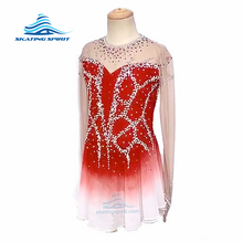Load image into Gallery viewer, Figure Skating Dress #SD253