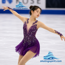Load image into Gallery viewer, Figure Skating Dress #SD254