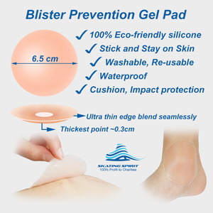 Blister Prevention Tape and Gel Pad 5-piece Package