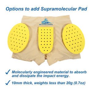 Hip Tailbone Protection Underwear with Gel Pads