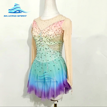 Load image into Gallery viewer, Figure Skating Dress #SD046