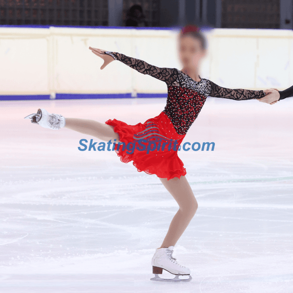 Figure Skating Dress #SD065 (Latin Theme)