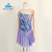 Load image into Gallery viewer, Figure Skating Dress #SD076