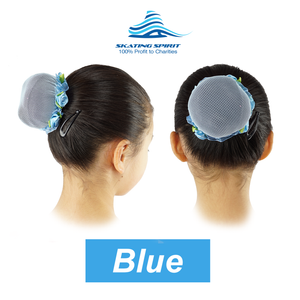 Colored Hair Nets for Ballet Bun (3 Pieces Set) - Attractive and Stylish