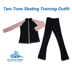 Two-tone Skating Training Outfit