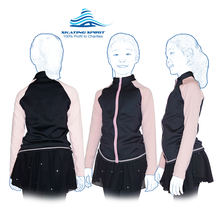 Load image into Gallery viewer, Two-tone Ice Skating Training Jacket